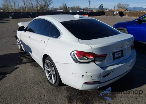 2019 BMW 430I Gran Coupe z USA, uszkodzony, nr VIN WBA4J1C5XKBM16203